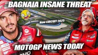 EVERYONE SHOCKED Bagnaia's INSANE THREAT Emilia Romagna MotoGP, Ducati boss AFRAID, NEW CIRCUIT 2025