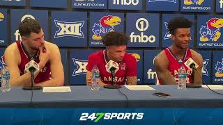 Hunter Dickinson, KJ Adams and Zeke Mayo break down KU's win over Arizona