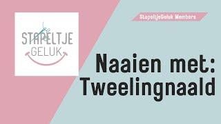 Hoe te naaien met: een tweelingnaald