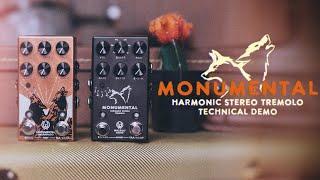 Walrus Audio Monumental Harmonic Stereo Tremolo Tech Demo