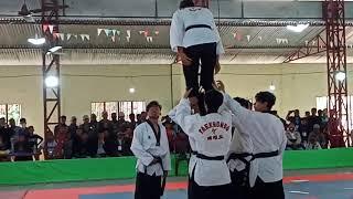 kanglei Martial tricks demonstration at jiribam