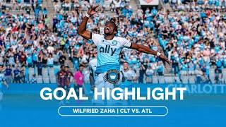 GOAL! Wilfried Zaha Scores First MLS Goal in CLTFC Debut | Charlotte FC vs. Atlanta United