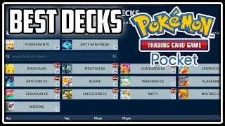 Best Decks in Pokemon TCG Pocket! Best Build for Free to Play And More!