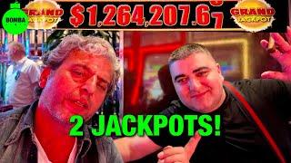 $1.2M GRAND Chase W/ @NGSlot ! 2 JACKPOTS!!! #HighLimit #Casino #SlotMachine