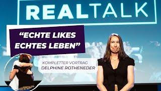 Achtsamer Umgang mit digitalen Medien: Delphine Rotheneder beim RealTalk Klagenfurt / April 2024