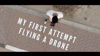 MY FIRST ATTEMPT FLYING A DRONE | اول مره اطير الدرون | YOUSUF VLOGS