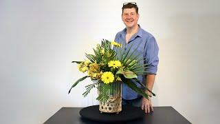 How To Make A Tropical Floral Display