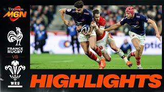 FRANCE v WALES | 2025 GUINNESS MEN'S SIX NATIONS | RUGBY HIGHLIGHTS