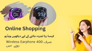 Online shopping vlog. Received my parcel. Wireless Earphone @SairaPassion