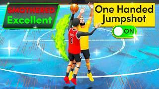 This ONE HANDED JUMPSHOT is GAME BREAKING in NBA 2K25! BEST JUMPSHOT in NBA 2K25