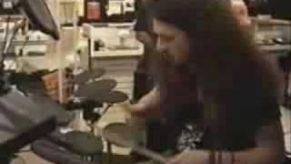 dimebag darrell in drums