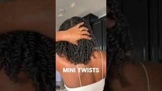 HOW TO Mini Twists for Length Retention on Kinky Curly Natural Hair