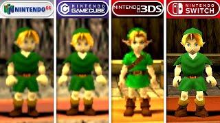 The Legend of Zelda Ocarina of Time | N64 vs GameCube vs 3DS vs Switch | Graphics Comparison