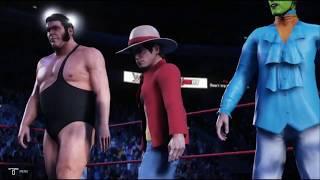 Sans/Papyrus vs. André the Giant/The Mask w/Monkey D. Luffy