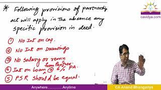 Partnership Account (Part- 1) | CA ANAND BHANGARIYA