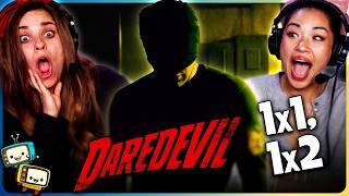 DAREDEVIL 1x1 & 1x2 Reaction w/ Kristen & Vivian | First Time Watch | Charlie Cox