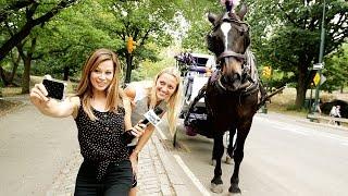 Welcome Back Petra! Petra Kvitova Goes #HashtagPosing with Outside the Ball in Central Park