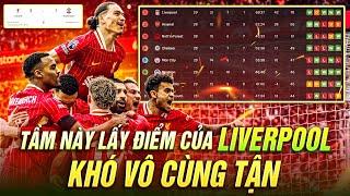 TẦM NÀY LẤY ĐIỂM CỦA LIVERPOOL KHÓ VÔ CÙNG TẬN