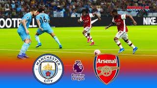 PES 2021 - Manchester City vs Arsenal - Premier League 2021 - Match eFootball Gameplay