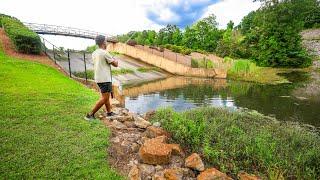 Exploring a NEW Lake Loaded with Fish… We found a Hidden Honey Hole