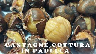 Come cuocere le castagne in padella - SI SBUCCIANO FACILMENTE