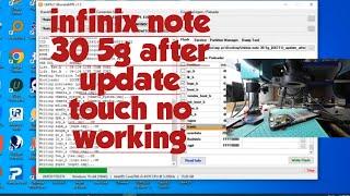 infinix note 30 5g (X6711) after update touch no working  tested file solution by UMT dongle