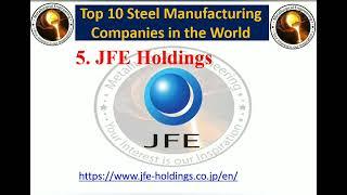 Top 10 Steel Manufacturing companies in the world