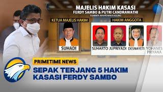 Sepak Terjang 5 Hakim Kasasi Ferdy Sambo