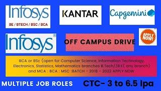 Infosys Off campus drive for 2022 batch | Infosys Recruitment 2022 | Selection Process - Salary 8LPA