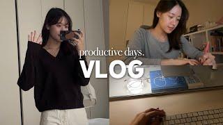 vlog. 요즘 일상 | 프리랜서의 하루 | 매일 뉴스 읽기 • 필사책 추천 • 아나운서 행사 진행 • 공부