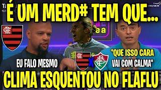 POLÊMICA! JORNALISTAM DEBATEM E LARGARAM AÇO SOBRE FLAMENGO X FLUMINENSE