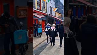 Galway city famous for its incredible food and nightlife ️ #travel #ireland