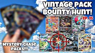 Pokémon Vintage Pack Bounty HUNTING! Craziest MYSTERY packs! #pokemon #reaction #fyp #opening #tcg