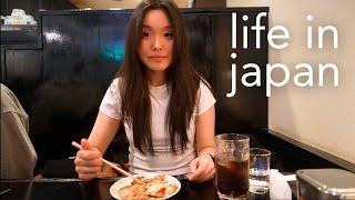 Life in Japan | everything i ate, nara deer park, exploring kyoto & osaka, tokyo studio apt tour