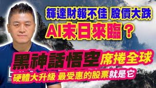 輝達財報不佳，股價大跌，AI末日來臨？黑神話悟空席捲全球，硬體大升級，最受惠的股票就是它【操盤高手】#100