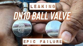 Amazon Fake | One of these is an imposter. DN10 BALL VALVE FAILURE @powerwashingproga