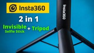 Invisible Selfie Stick + Tripod Insta360 2 in 1 Review