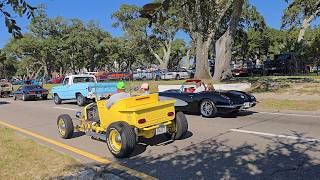 2024 Cruisin the Coast {America's huge classic car show party} day 1 10,000 plus classic cars arrive