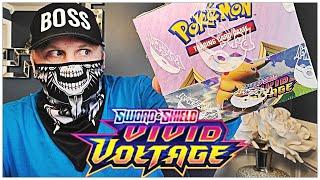 HOW MANY PIKACHU'S CAN WE PULL! VIVID VOLTAGE BOX BREAK!