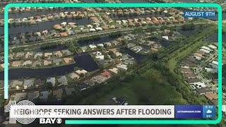 Manatee County neighbors seeking answers after recent flooding