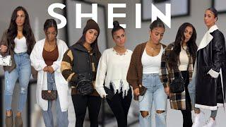 AUTUMN SHEIN TRY ON HAUL | the ultimate fall wardrobe guide, coats, denim jeans, sweatshirts + more