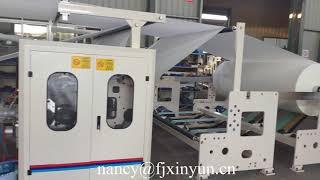 High speed glue lamination maxi roll tissue paper machine production line