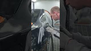Toyota Camry. Подготовка заднего крыла и стойки под покраску