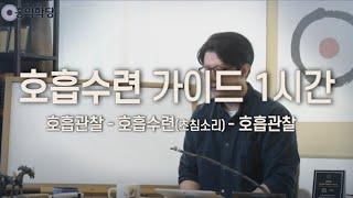 단전호흡 따라하기  60분ㅣ단학수련 기초ㅣ홍익학당 호흡수련