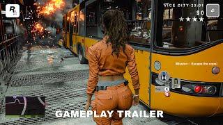 GTA 6 Official Gameplay Trailer - 1st Mission