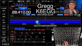  K6EGG 12-26-24 DMR, DStar, HF and FT8 Icom IC-9700 AND IC-7610 HF antenna