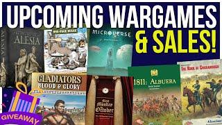 Upcoming Wargames + Giveaway | Holiday 2024 #1 | New Releases | Board Games