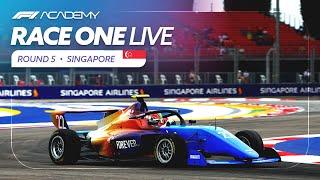 LIVE: Race 1 | Singapore 2024 | F1 Academy