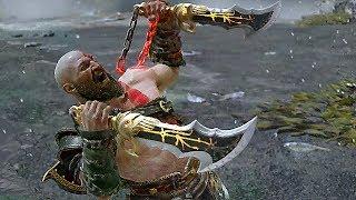 God Of War 4 Every All Kratos & Son Super Attacks, Runic Special Attacks Fully Upgraded