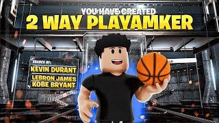 NEW BEST 2 WAY PLAYAMKER BUILD IN HOOP CENTRAL 6! 80 PLUS HANDLES/ 75 DUNK WITH TAKEOVER! MCP BUILD!